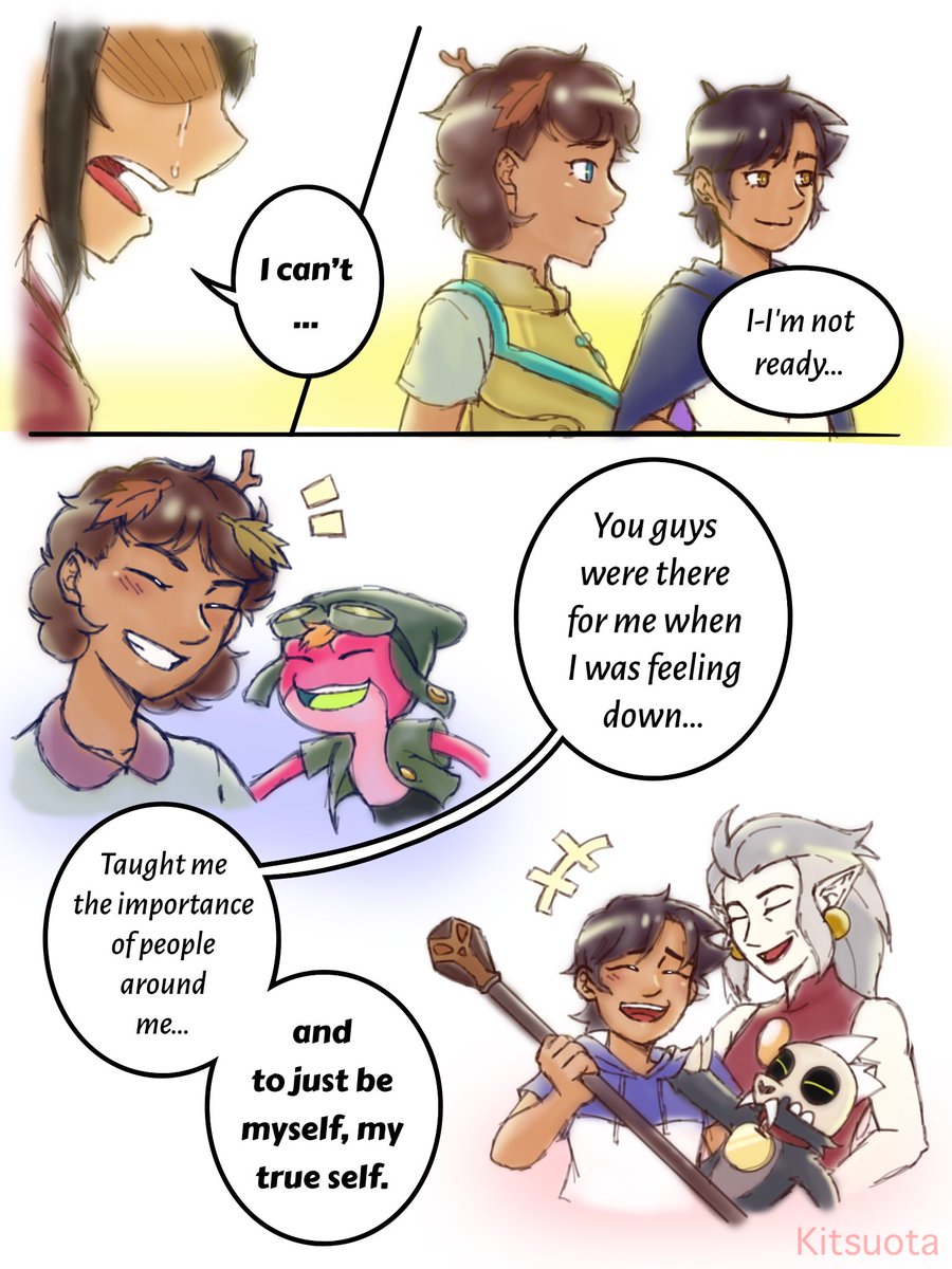 Kitsuota's tweet photo. “Thank You and Good Bye” (1/7)
#owlphibia #TheOwlHouse #Amphibia #LuzNoceda #AnneBoonchuy #ThankYouOwlHouse https://t.co/tivXXp4lO3