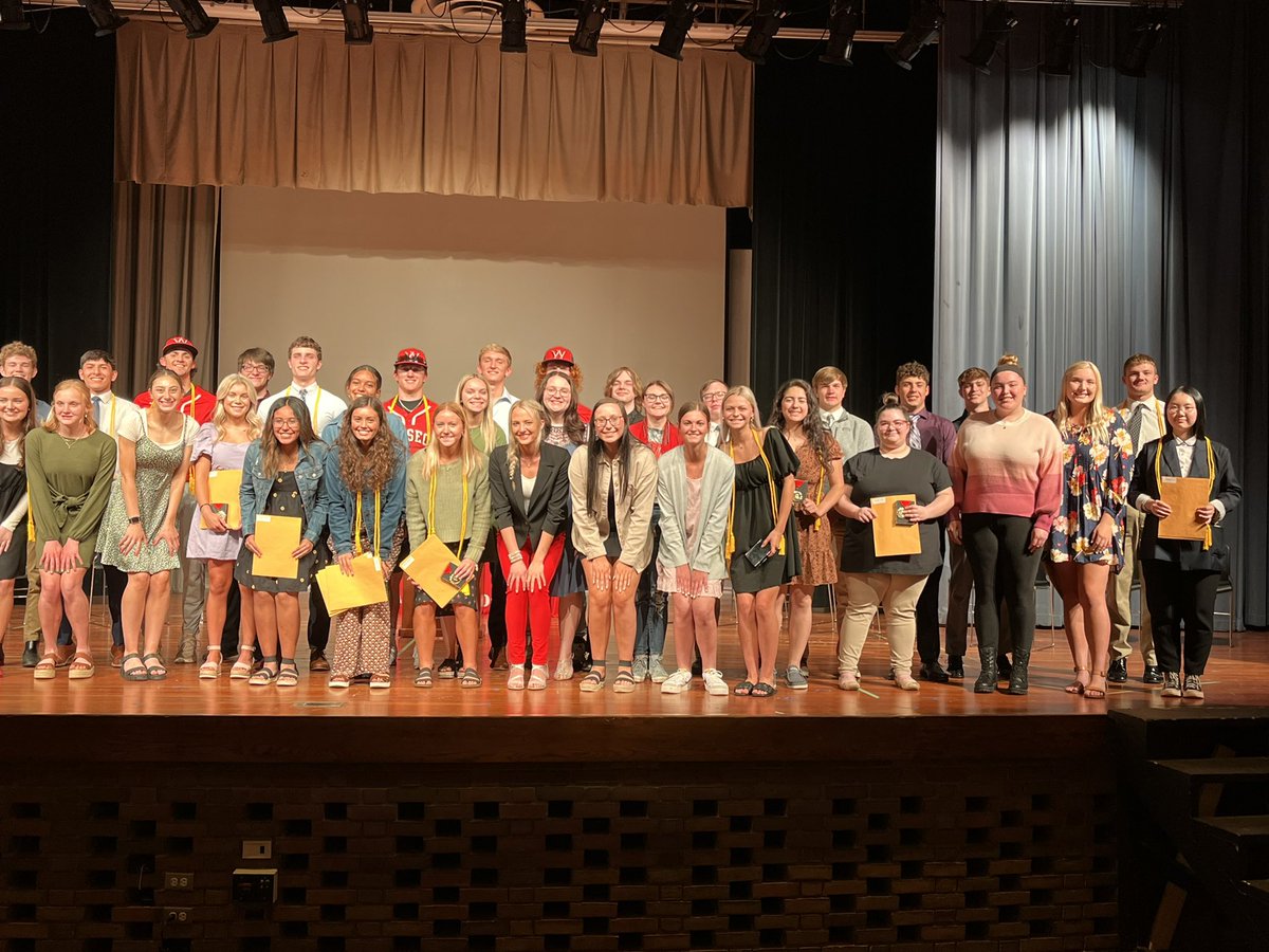 WauseonHigh's tweet photo. Congratulations to all of the scholarship and award winners at tonight’s Senior Local Scholarship and Awards program. Thank you to all of the local contributors and supports that make these scholarships possible!  #WausoenPride https://t.co/iyeeGhjnrZ