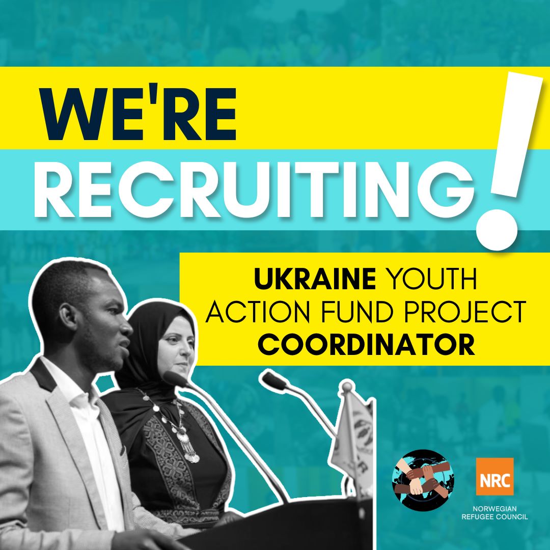 GRYN_NETWORK's tweet photo. Do you speak Ukrainian and English and are a young leader living in Romania or Moldova? This opportunity is for you!  Work with us and the Norwegian Refugee Council to promote and support youth groups looking to create an impact in their community
https://t.co/OFwN8sAEqG
@Vuni07 https://t.co/Ru4My8Kqwv
