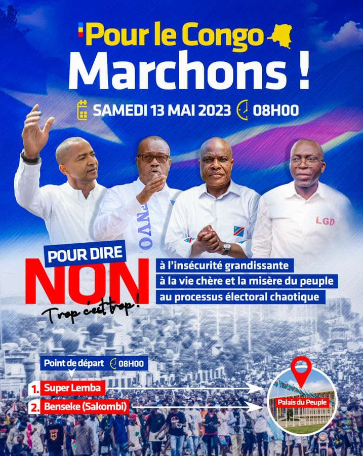 Mz_kattt's tweet photo. #RDV_DU_13 : Avec les nouvelles de ces dernieres heures du pays et de tous les tatonnements de ce pouvoir actuel... Le peuple que nous sommes doit s'exprimer forcement ce Samedi 13 Mai 2023.

#Avancons #Poussons #Levons-nous. @MeyaJadis2 @JeanmarcKabunda @MichaelTshi @MendaChristian @l_lexxus