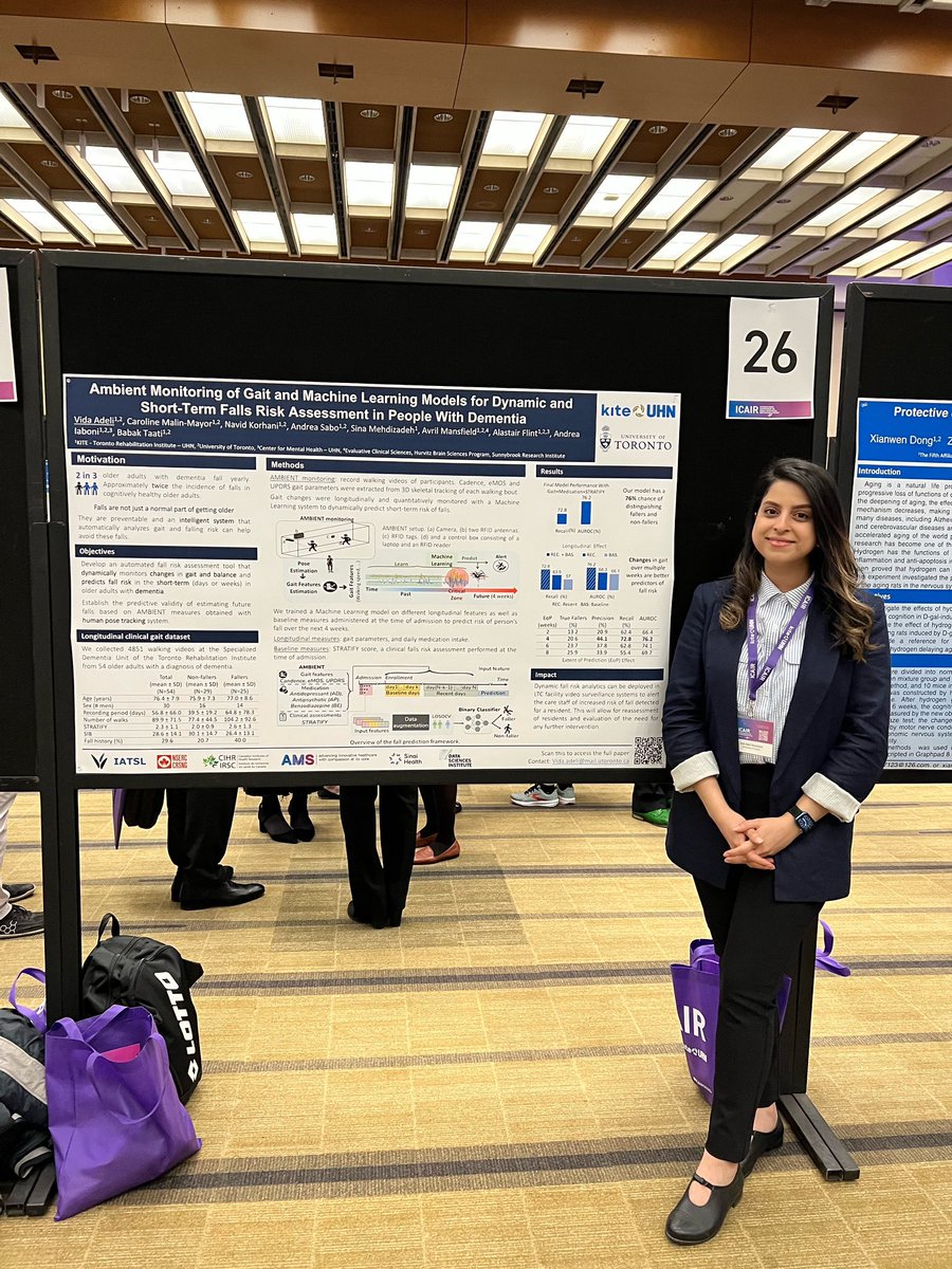 It was a pleasure attending the #ICAIR2023 conference and having the great opportunity to connect with professionals on the forefront of healthcare science! Thanks @MilosRPopovic and all the ICAIR organizing members for such an informative and engaging event!

<a href="/KITE_UHN/">KITE Research Institute</a>