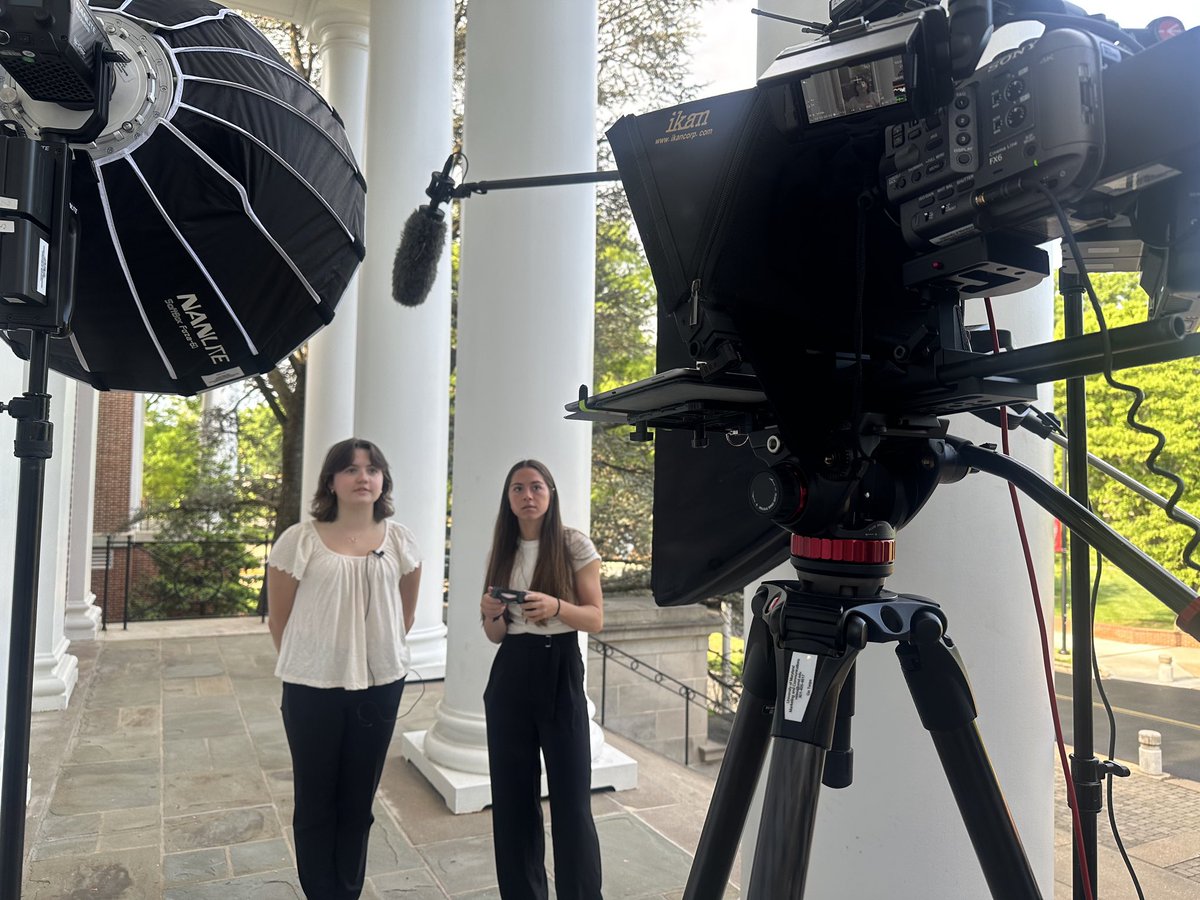 CarolineKoutsos's tweet photo. Truly an incredible experience shadowing @BethanysStories and witnessing what goes into filming a @President_Pines video! I am so grateful for opportunities like these at @UofMaryland with some fantastic people. Go Terps! @merrillcollege 📹🐢😊 https://t.co/6btSmZ1CI6