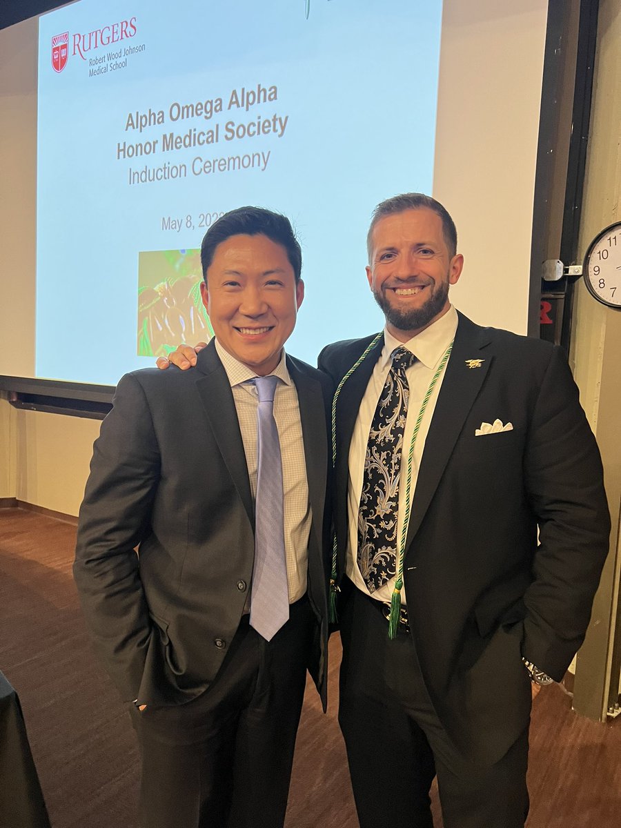 shanekronos's tweet photo. Grateful for @TomJangUroOnc @rwjurology to come as our keynote speaker for @AOA_society. Congrats to all of my peers and thank you to our great mentors at @rwjurology @RWJMS!
#urosome #urology #rwjurology #rwjms #AOA #alphaomegaalpha https://t.co/rqmEs4aSkK