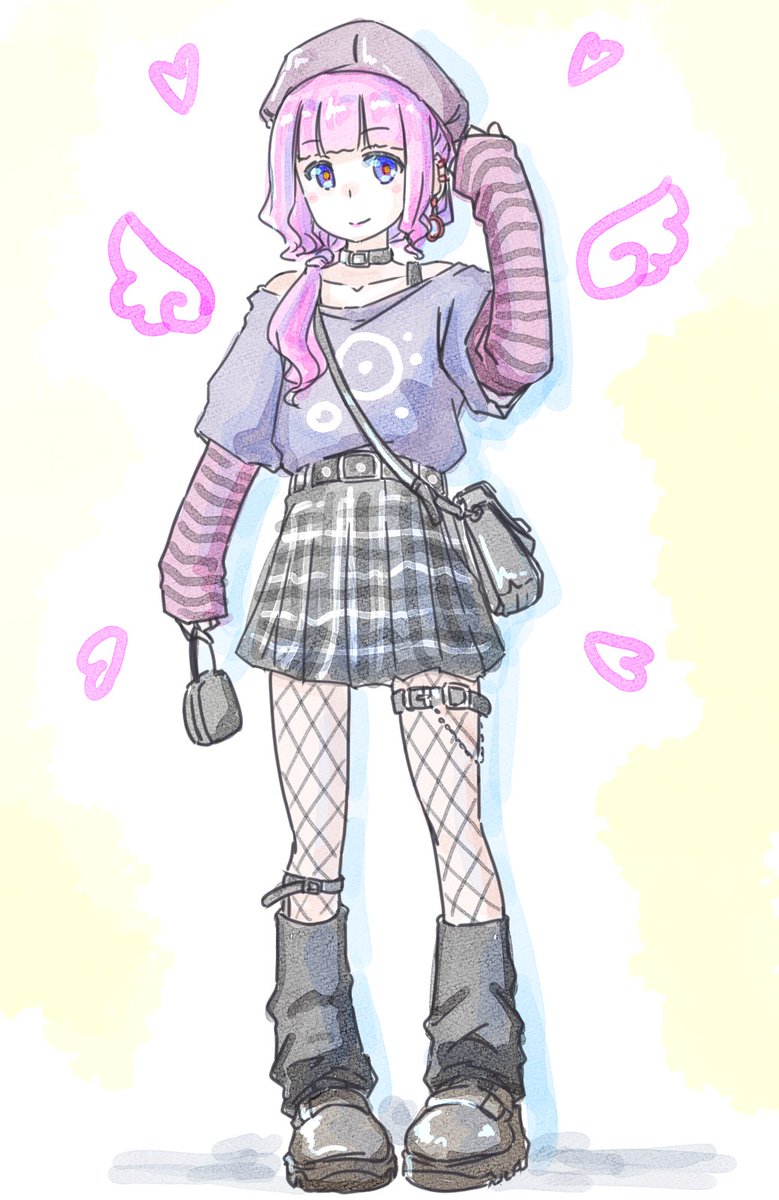 30m/rkgk(タップで全身)  原宿さんぽコーデ  #花譜 #花譜美術部
