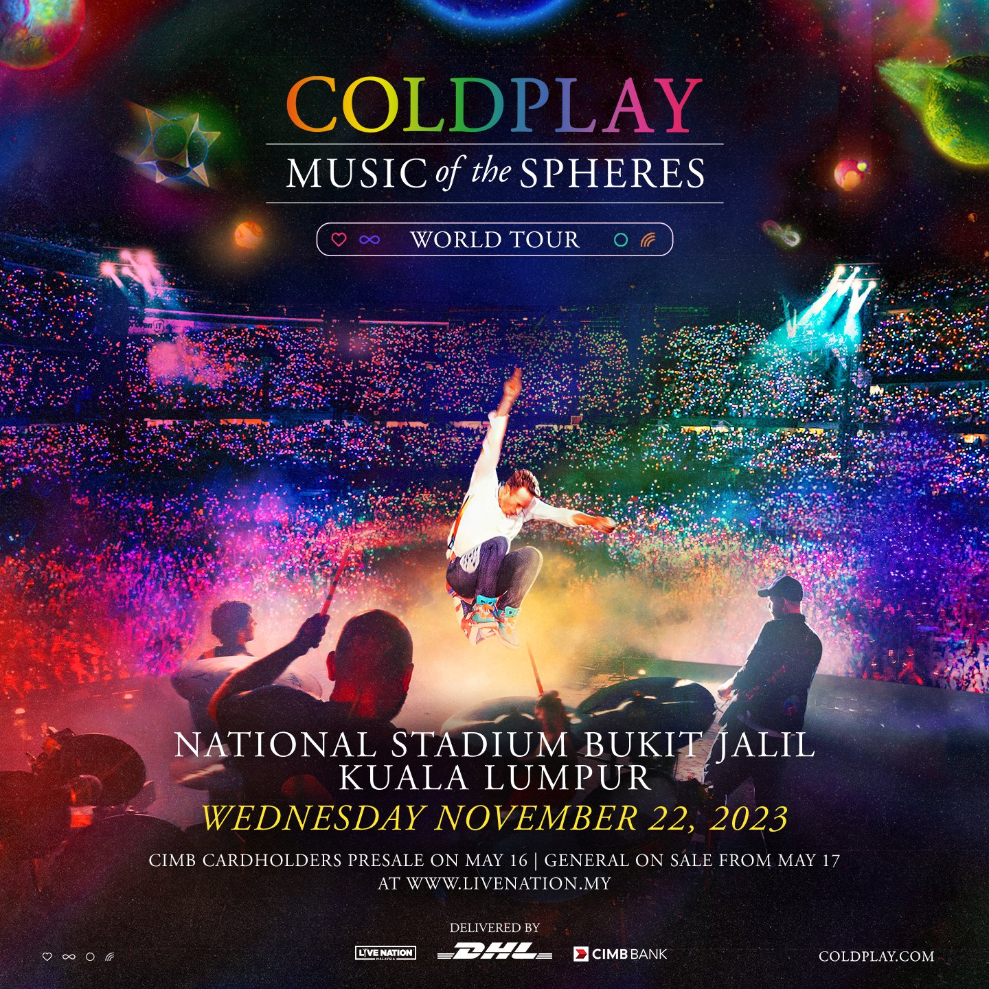 Coldplay: Music Of The Spheres World Tour - Kuala Lumpur (Tickets)