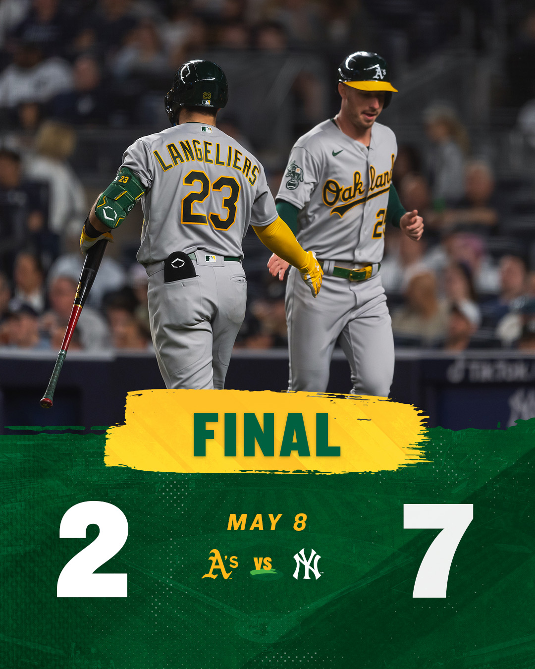 Oakland A's on X:  / X