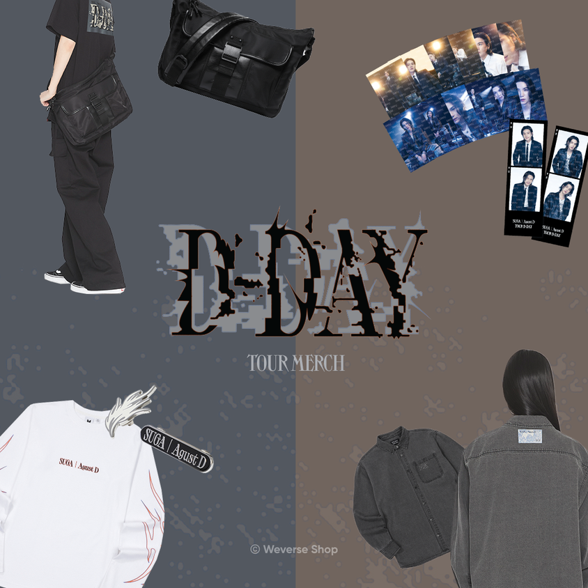🔊 #SUGA (@bts_bighit) | Agust D Tour 'D-DAY' 공식 상품 판매 안내