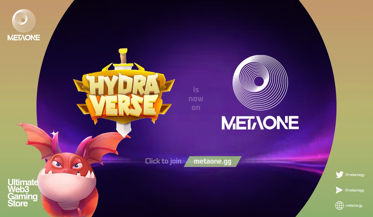 Metaone_world's tweet photo. 💥 Hydraverse follows the traditional racing game. However, our character is one-of-a-kind! We let YOUR DRAGONS join the race.  💥

[ Hydraverse ] is coming soon on MetaOne! 

Join the fast growing gamers community 👇👇
https://t.co/htJHVeEnka

#Metaone #GameFi #NFTs https://t.co/bAcrq29ihu