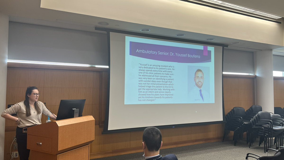 Mud_Fud's tweet photo. Super proud of Drs. #SamOlson and @YoussefBouferra, @CCF_IMCHIEFS Ambulatory Intern and Senior of the Month! @CleClinicGME https://t.co/R49Cfg0Lgc