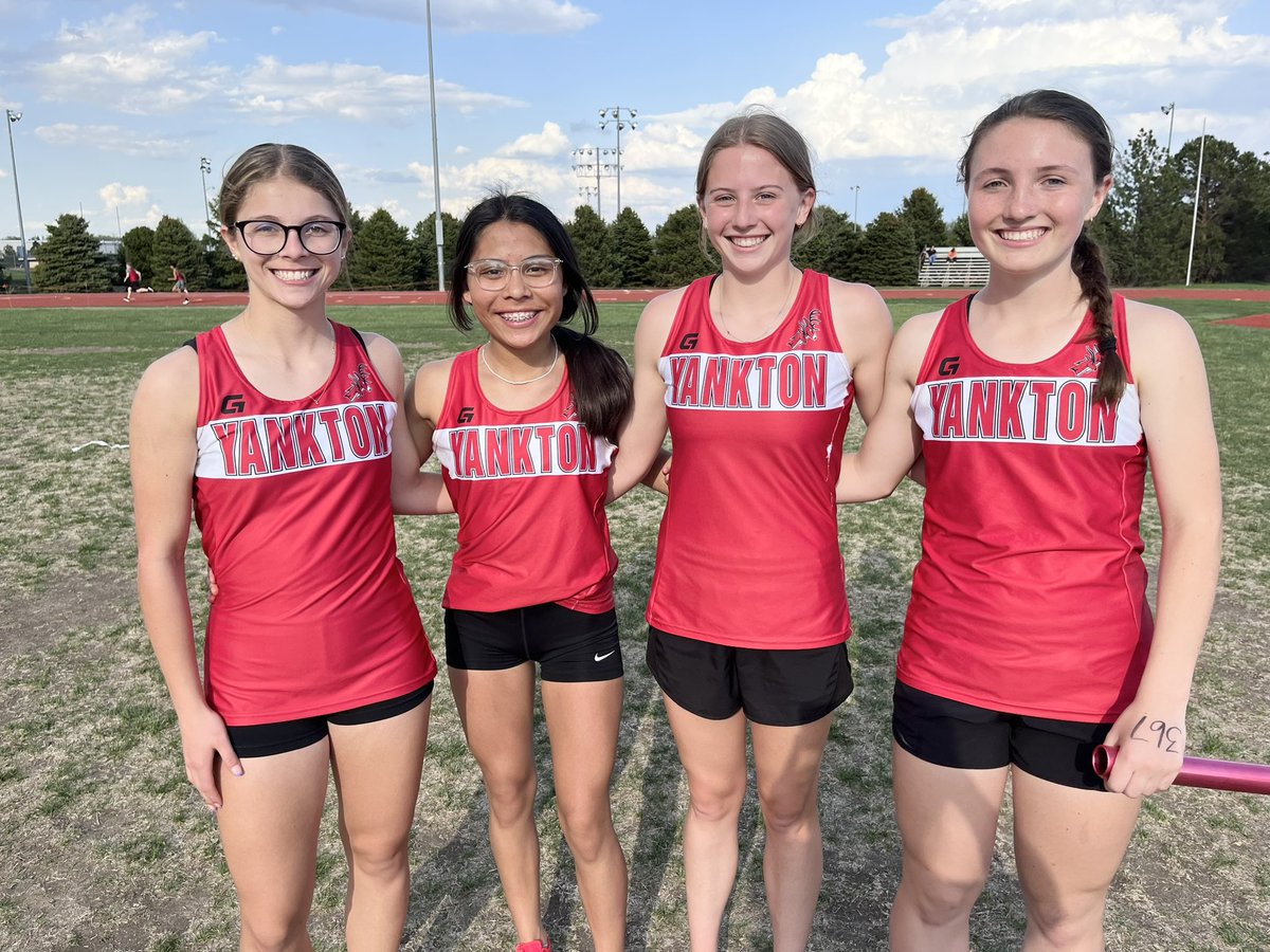 4x200 middle school record-8th grade-1:53.18-Iyana, Izzie, Jos and Eden