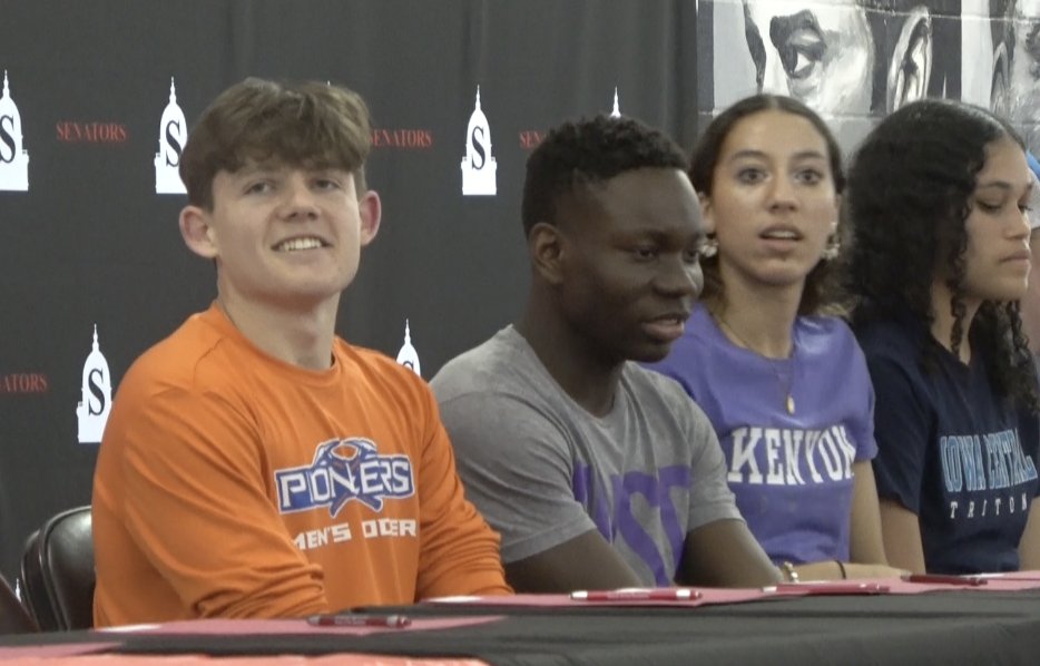 Channel1450com's tweet photo. Springfield High Celebrates Fourteen Student Athletes At Spring Signing Day https://t.co/FIxkselfHi https://t.co/Z2V6bmODlA