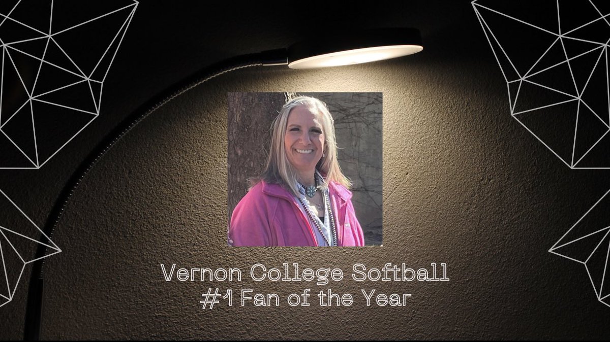 Vernon College #1 Fan of the Year 2023, Malinda Steele! Congratulations!!