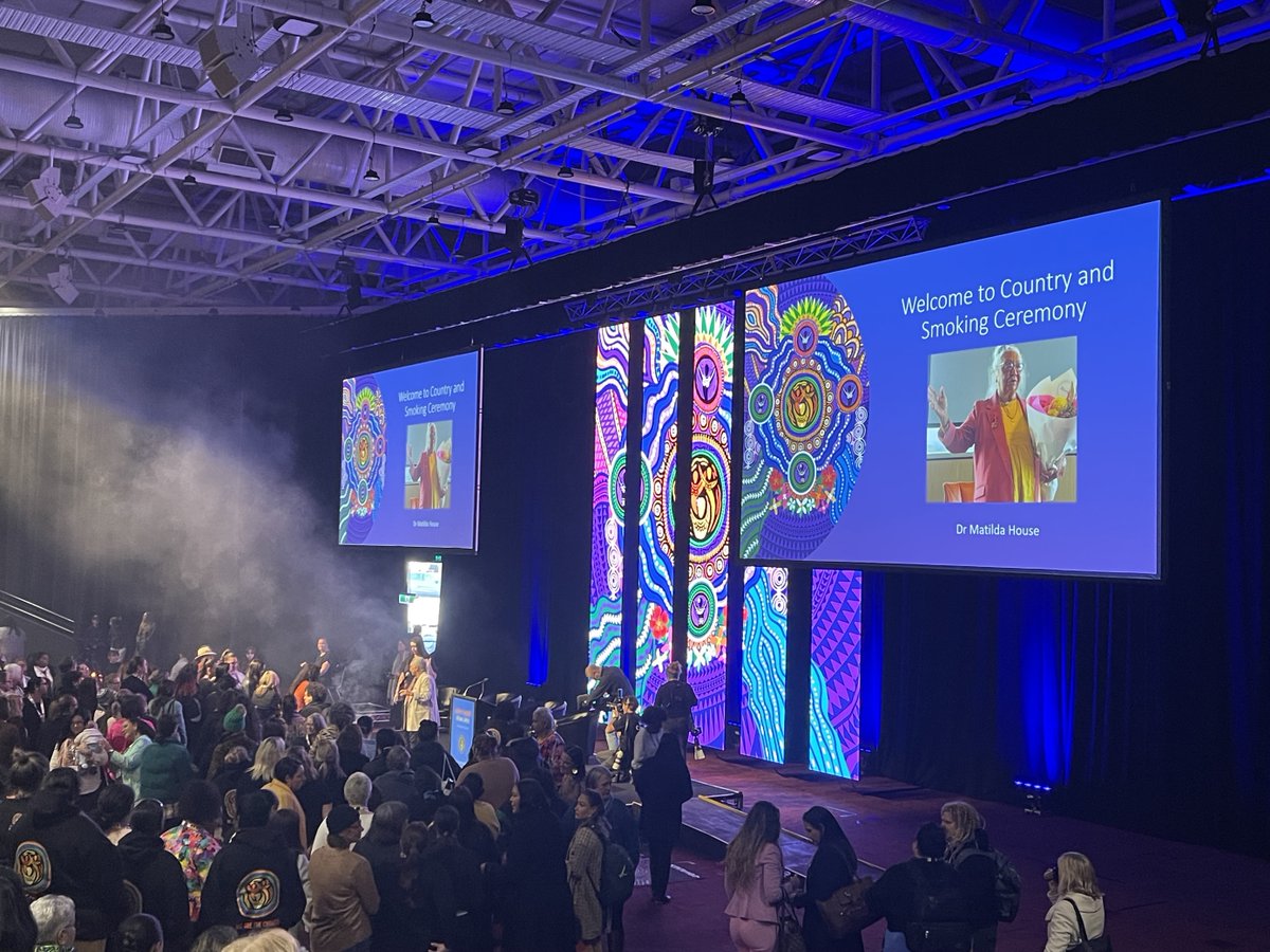 Day one of the Wiyi Yani U Thangani (Women’s Voices) National Summit this week.  

Big strong words from key note speakers so far!

"We women here , we are the change we have been waiting for"

#ThamarrurrDC #wyutsummit #FirstNationsWomen #CollectiveVoice #IndigenousLeadership