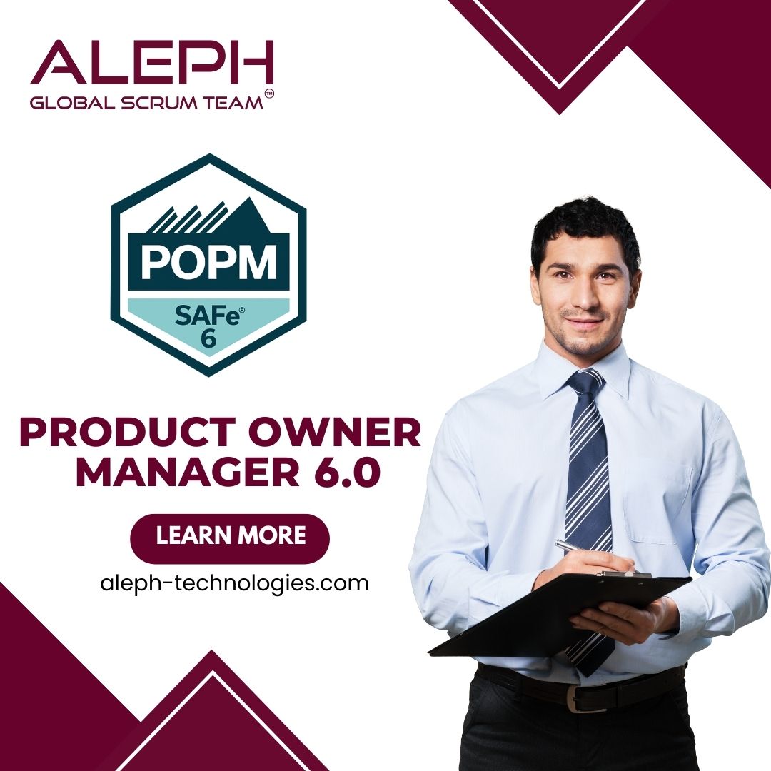 Aleph_Tech's tweet photo. Don't miss out on this opportunity to take your career to the next level 🚀

Sign up for our agile training program today! 

Click here 👉 https://t.co/EMuUheGzGD 

#agileproductmanagement #productowner #productmanager #careerdevelopment https://t.co/L545arzP8u