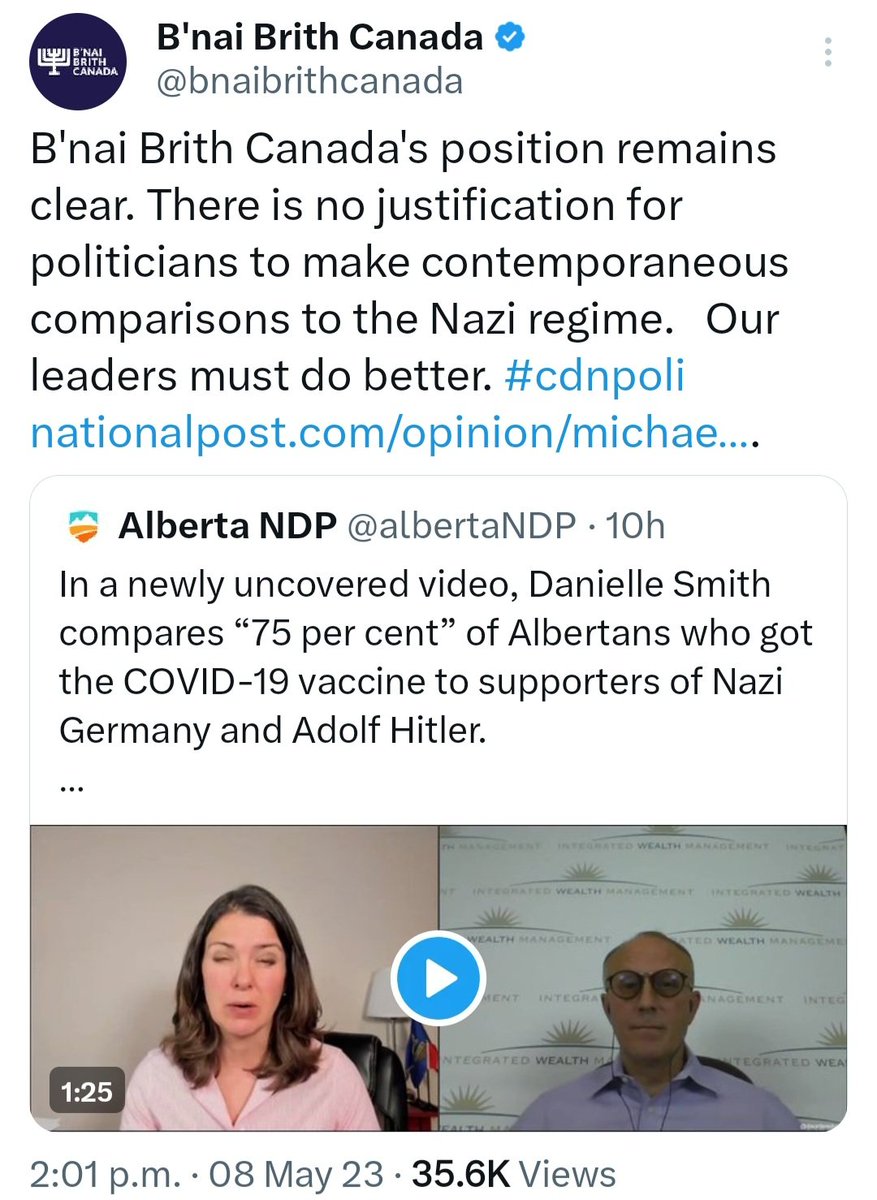 markusoff's tweet photo. Anyone? The last time a politician's 90-second remarks drew ire of both B'nai Brith and the Legion? https://t.co/nDdmfVNwlQ