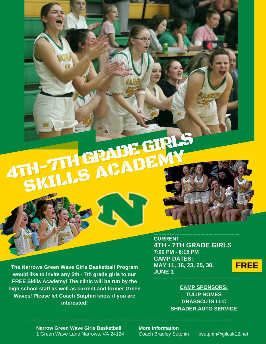 Narrows Girls Basketball tweet media