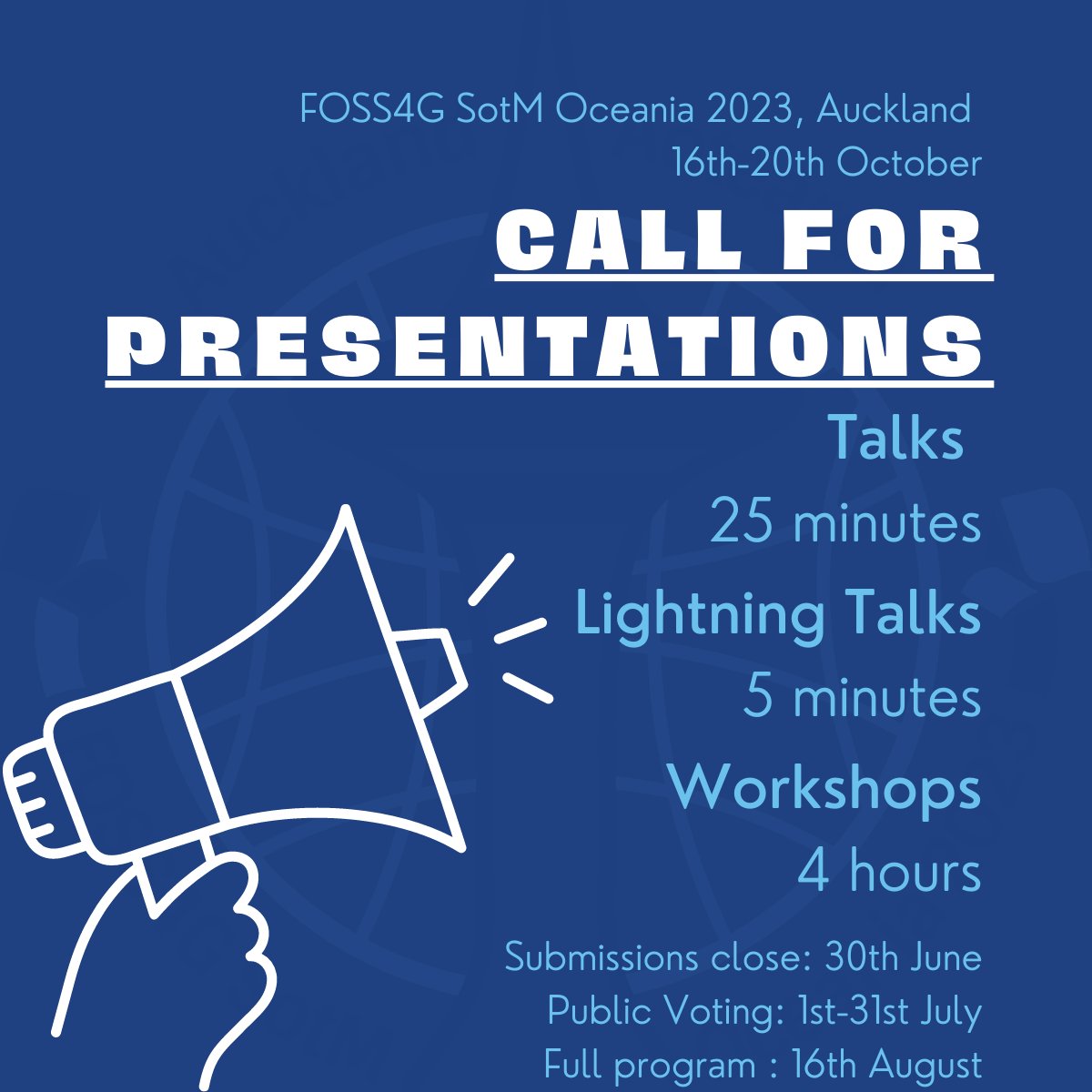 FOSS4G SotM Oceania 2024 tweet media