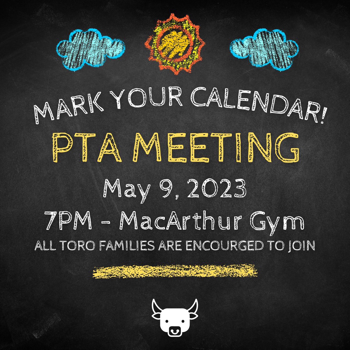 MacArthur Elem. PTA (@macarthurpta) on Twitter photo 5/9 is our last PTA meeting of the school year CAN YOU BELIEVE IT?!
All parents/guardians are encouraged to join as we will be voting in board members, discussing end of year activities and the big plans for the 2023-2024 school year. Please enter thru the gym door! <a href="/MacToros54/">MacArthur International Spanish Academy</a> 5/9 is our last PTA meeting of the school year CAN YOU BELIEVE IT?!
All parents/guardians are encouraged to join as we will be voting in board members, discussing end of year activities and the big plans for the 2023-2024 school year. Please enter thru the gym door! <a href="/MacToros54/">MacArthur International Spanish Academy</a>