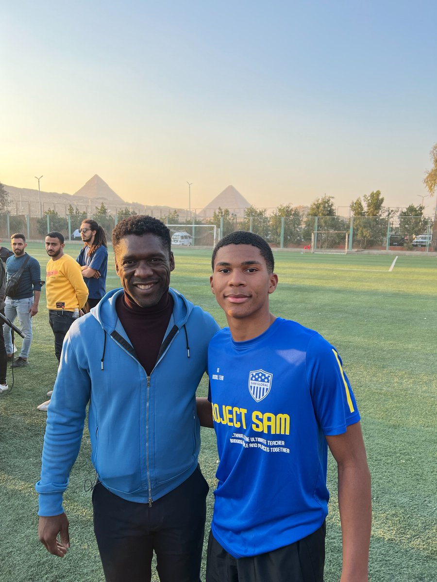 dariuswri3's tweet image. Proud to call him a friend.....Clarence Seedorf!!!!
#ProjectSAM #Egypt
