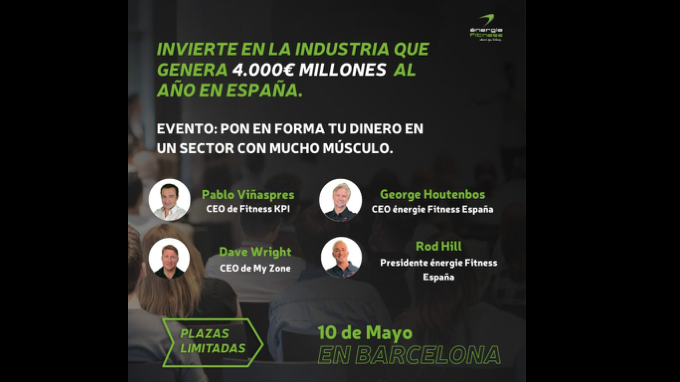 Gym_Factory's tweet photo. La cadena de franquicias énergie Fitness Iberia realizará su primer Discovery Day para inversores con presencia de speakers internacionales
@DaveWrightCFM @PabloVinaspre @Anselmo_Mendez @rodhill8
Leer más: https://t.co/de0rFcbn6o
#AnselmoMéndez #CarlaSucarrat #DaveWright https://t.co/HT3A9KwII2