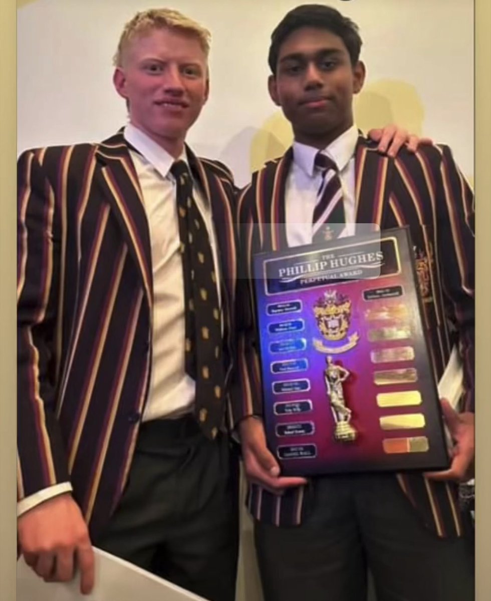 Gecks69's tweet image. Dinal Gamage has an ability to bring people together, a team first mentality, tenacity, dedication &amp;amp; commitment. He shows respect for everyone &amp;amp; is someone who has a genuine passion for Haileybury cricket
⁦@Haileybury⁩🏏PresentationNight ⁦⁦@TheHazlittClub⁩