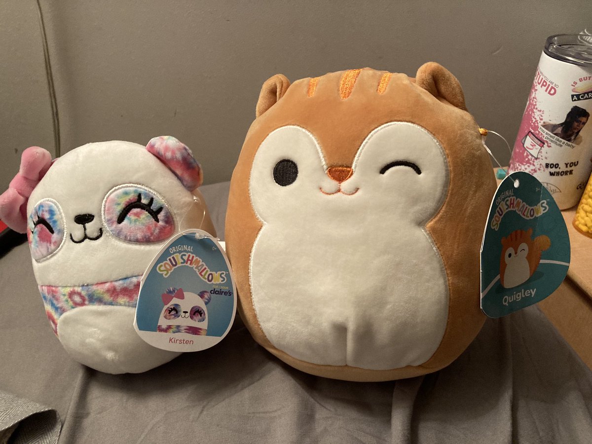 When you get <a href="/squishmallows/">Squishmallows</a> that are your first and last names!