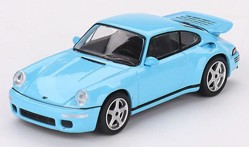 hobbysearch_mc's tweet photo. 【ミニカー予約】MINI GT(ミニGT トゥルースケールミニチュアズ)
1/64 RUF CTR アニバーサリー バイエルン ヒンメルブラウ (スカイブルー)
予約開始です！→ https://t.co/pOFzaQaMhO
#ミニカー #RUFCTR #ToyCar #بورش #DiecastCar #Modelcar #DiecastModel #ยานยนต์ #Otomotif #السيارات #模型車 https://t.co/kps4TcqwD7