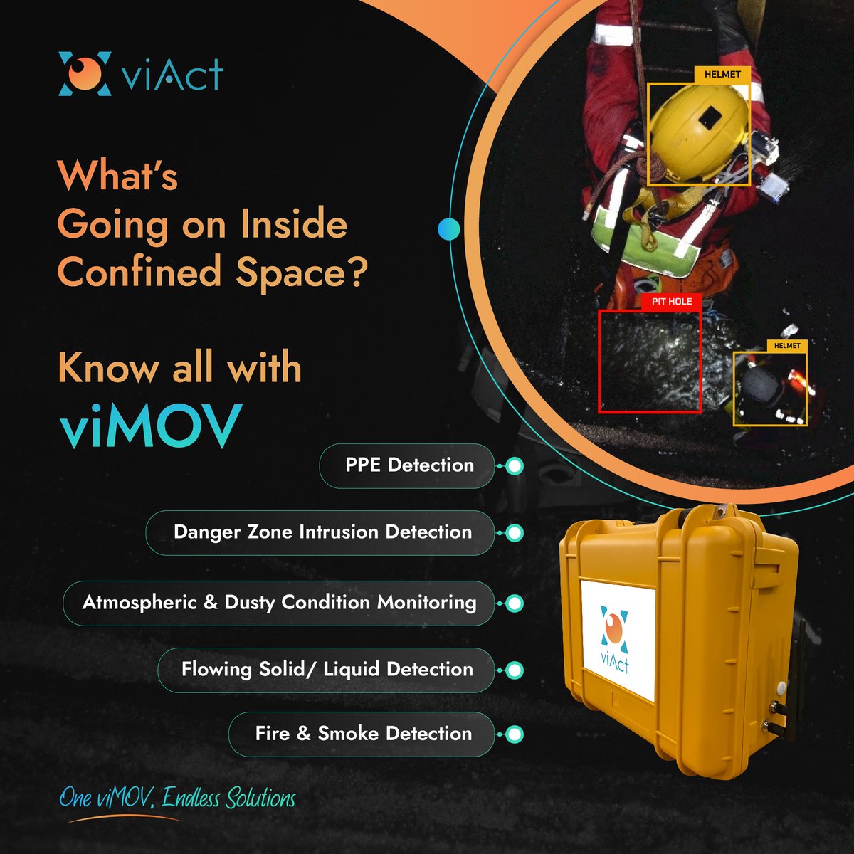 AiViact's tweet image. Are you aware of what is happening inside confined spaces?

Don&apos;t compromise on safety! Trust our cutting-edge technology to keep your workers safe in confined spaces!

🔗 Get your 14 Days Free Trial: bit.ly/44D5k1L

#viAct #viMOV #ConfinedSpaceSafety #SaudiArabia