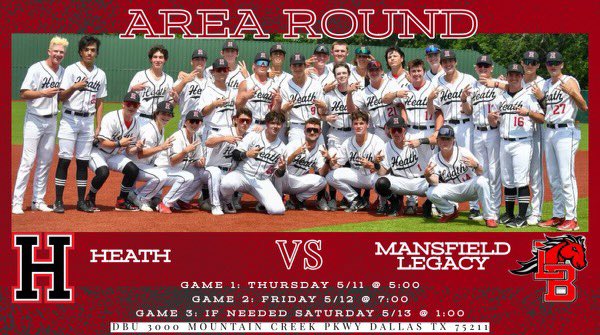 SEE YOU THERE HEATH NATION!! <a href="/RHHSHawks/">Rockwall-Heath HS</a> <a href="/RISDAthletics/">Rockwall ISD Sports Marketing</a> <a href="/ROCOgameday/">Rockwall County Gameday</a> <a href="/HeathHawksFb/">Heath Hawks Football</a> <a href="/Heath_Hawk_Fan/">Heath Hawk Fan</a> <a href="/STUCOHeath/">Heath StuCo</a> <a href="/heathcheer/">Heath Cheer</a> <a href="/spirit_builders/">Block H Spirit Builders</a>