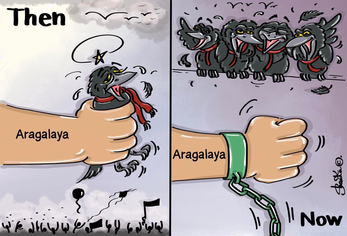 cartoonlka's tweet photo. Cartoon by Shanika Somatilake 

#lka #SriLanka #Aragalaya https://t.co/GcvQ9LYsVY