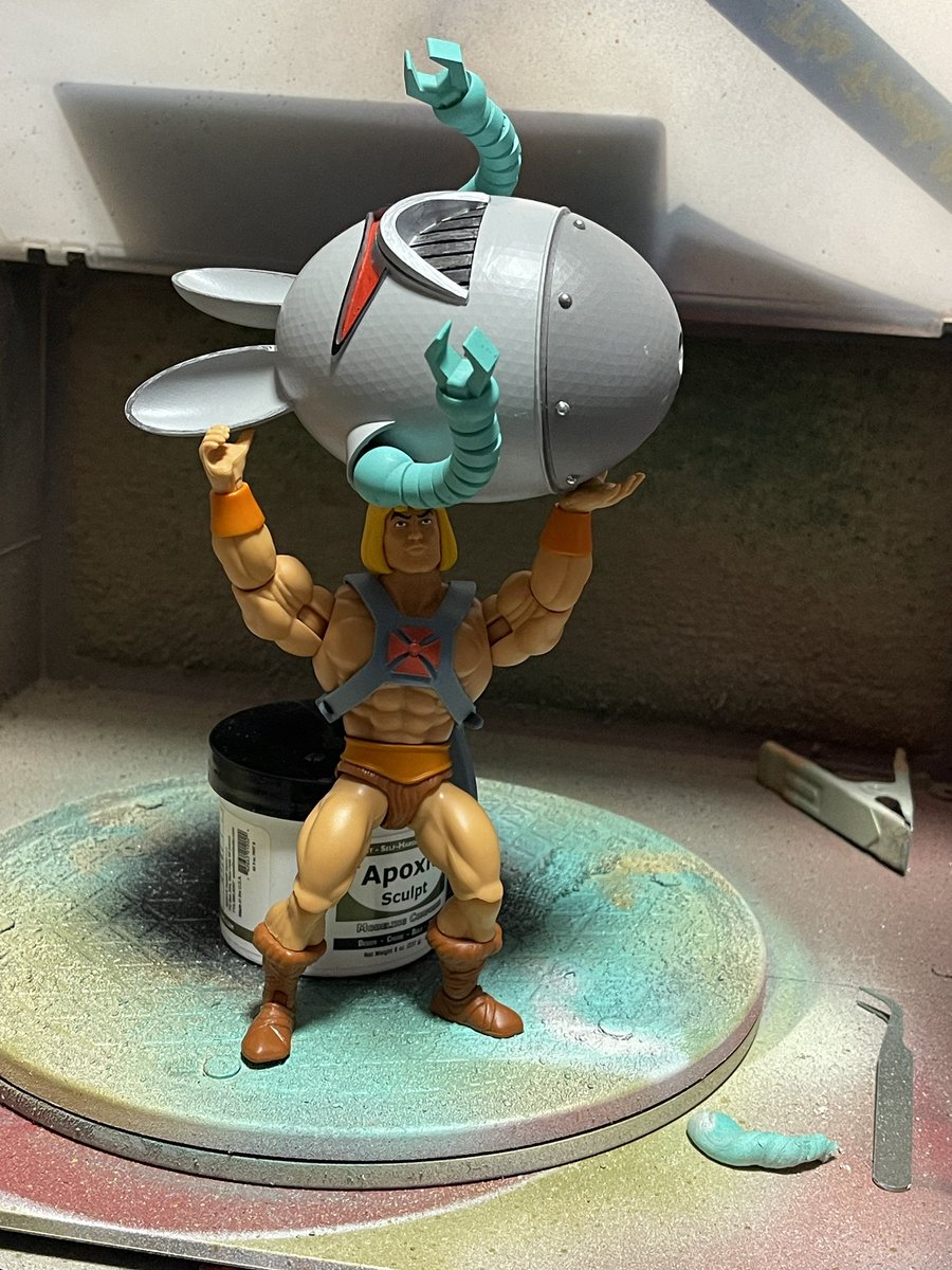 Kenzos_Creation's tweet photo. Plundor’s evil Robot Guard is no match for He-Man.. Even with his memory wiped clean by Skeletor… @MastersOfficial @mattel #motuorigins #motu #custommotu #robotrabbit #heman https://t.co/UyA0kev4hK