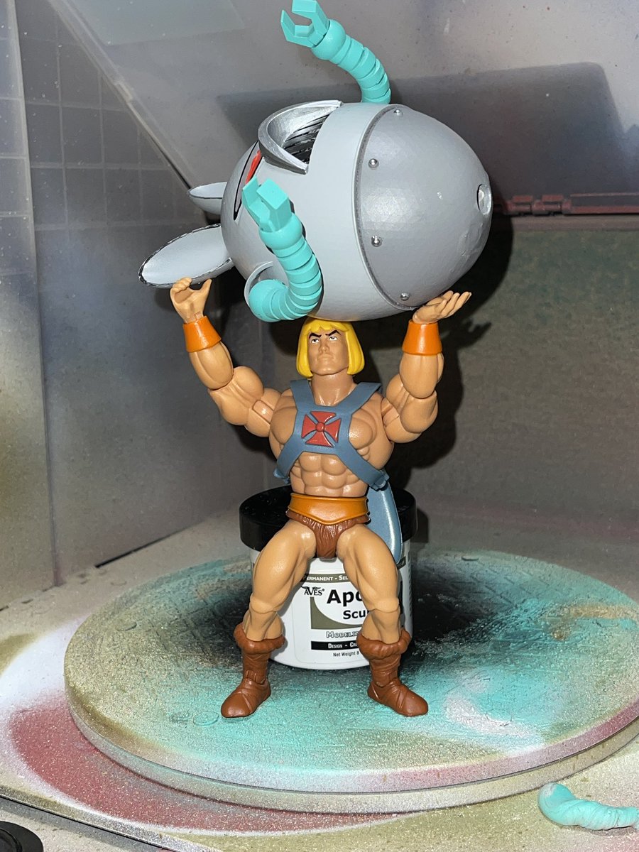 Kenzos_Creation's tweet photo. Plundor’s evil Robot Guard is no match for He-Man.. Even with his memory wiped clean by Skeletor… @MastersOfficial @mattel #motuorigins #motu #custommotu #robotrabbit #heman https://t.co/UyA0kev4hK