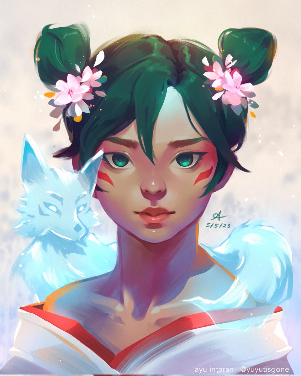 Kiriko with twin buns

#Overwatch #KIRIKO #ArtistOnTwitter #fanart #blizzard