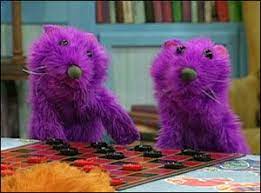 Today's Cute Critters of the Day are Pip and Pop from Bear in the Big Blue House!!