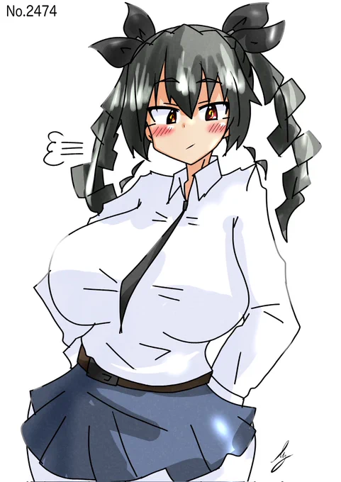 [しょうがないな〜アンチョビ]  #1日1ドゥーチェ
