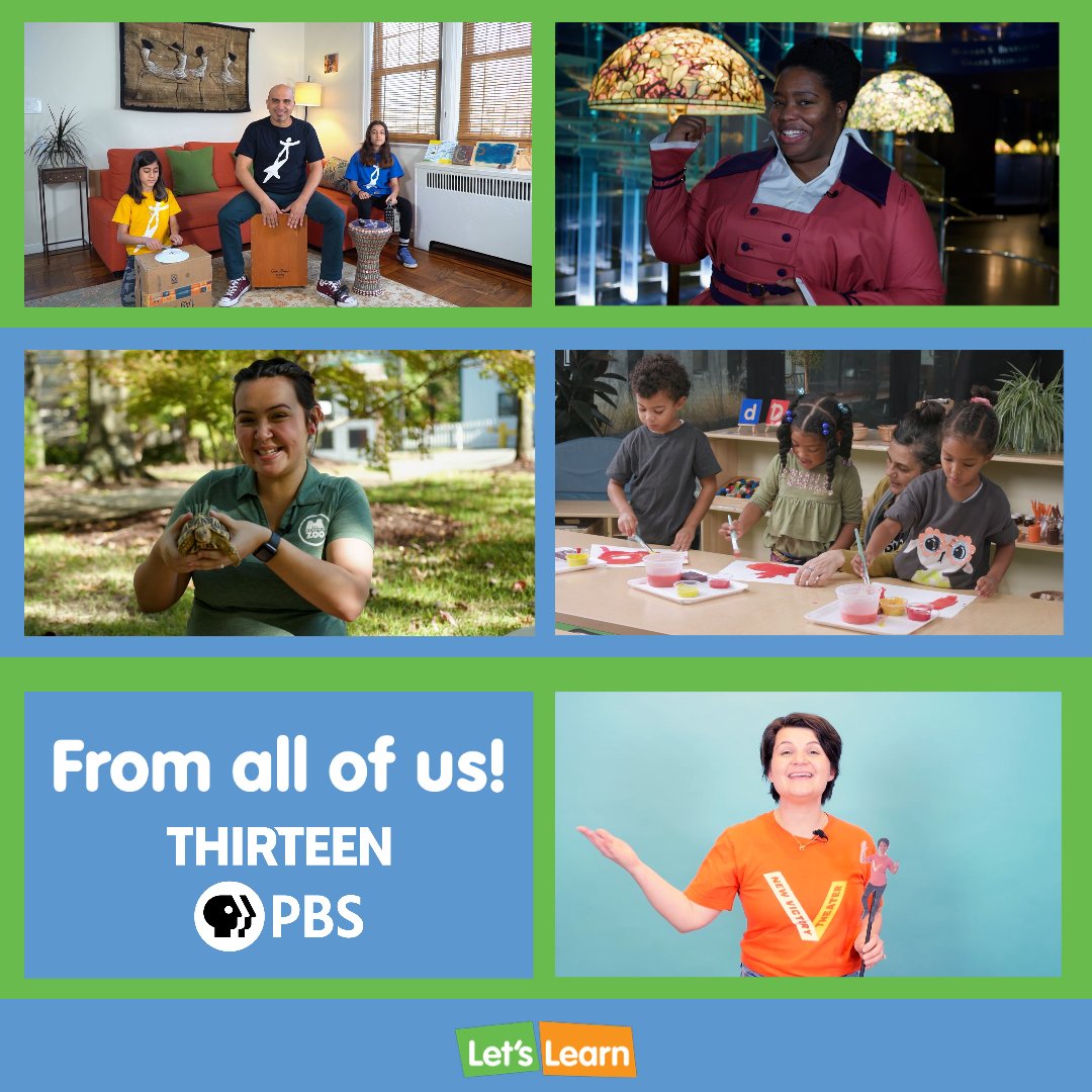 ThirteenWNET's tweet image. Thank you, teachers, for all you do!

Watch incredible teachers in action, on &quot;Let’s Learn&quot;, weekdays at 11 am and 4 pm &amp;amp; stream anytime online at LetsLearn.org
#TeacherAppreciationWeek #ThankYouForBeingATeacher
@isabel_simmons3
@memphiszoo
@nyhistory
@studioinaschool