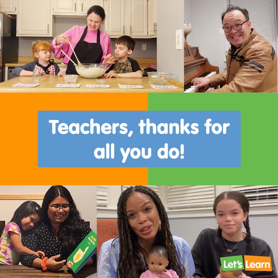 ThirteenWNET's tweet image. Thank you, teachers, for all you do!

Watch incredible teachers in action, on &quot;Let’s Learn&quot;, weekdays at 11 am and 4 pm &amp;amp; stream anytime online at LetsLearn.org
#TeacherAppreciationWeek #ThankYouForBeingATeacher
@isabel_simmons3
@memphiszoo
@nyhistory
@studioinaschool