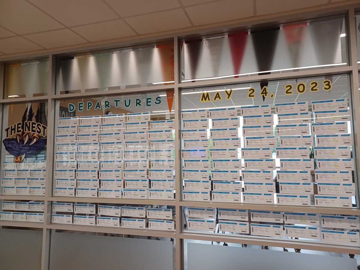 Leyden seniors are leaving the Nest! Stop by and see where the Class of '23 is headed. <a href="/TheNestELHS/">The Nest - East Leyden High School</a> #leydenpride