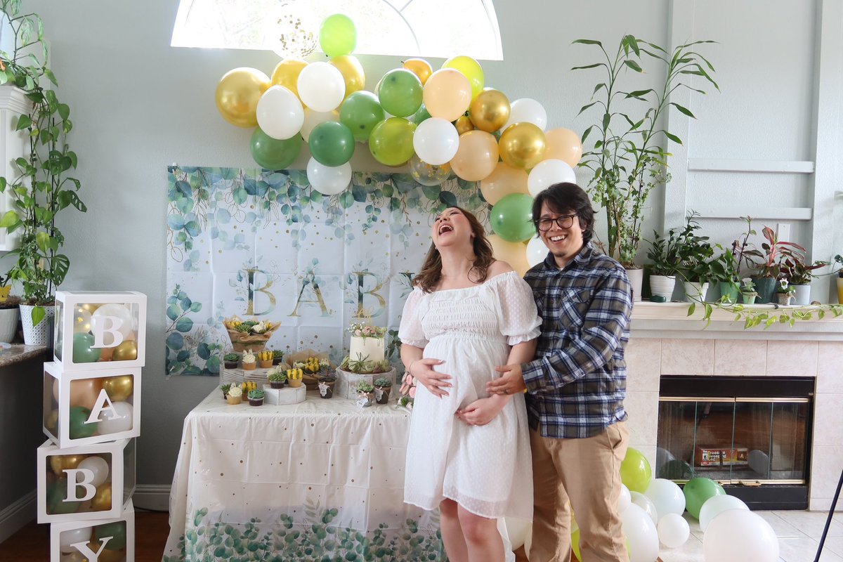 lightofsorrow's tweet photo. Feeling so loved from our #babyshower 🥹🤍✨ https://t.co/EBMFE8s9lj