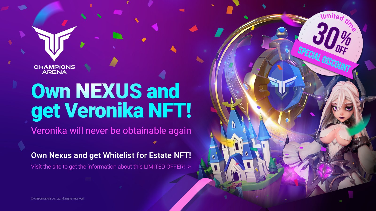 Champions Arena: Nexus Bundle and Estate Sale