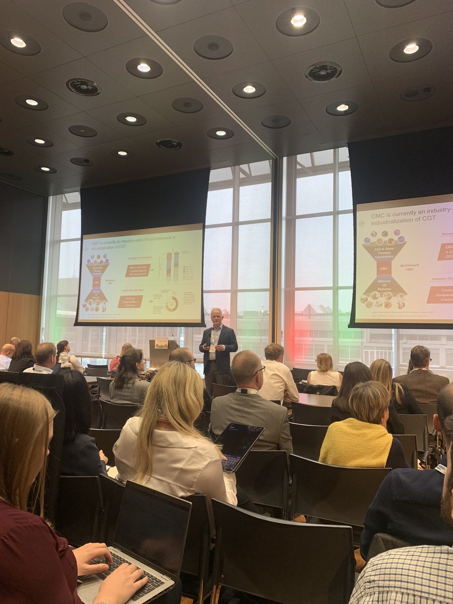 #BPIEurope
BPI started with a very interesting keynote delivered by Felix Oehme on how platform approaches can be used for efficient manufacturing of a diverse biologics pipeline and how the industrialization platform will deliver future live-savings drugs. <a href="/BayerPharma/">Bayer | Pharmaceuticals</a>