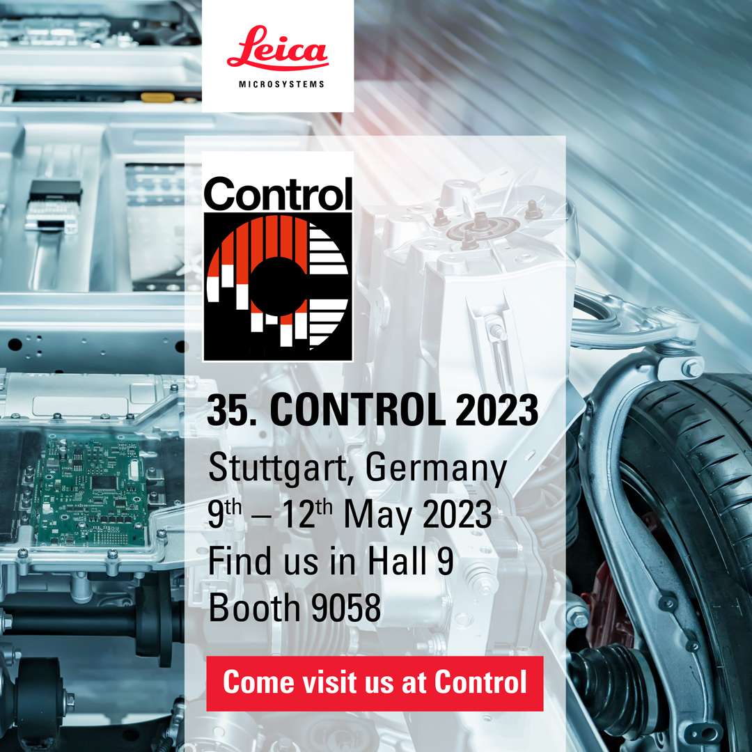 LeicaMicro's tweet image. 🔷 Leica Microsystems Control Messe – Control starts now.
🔷 We look forward to seeing you  at our booth in Hall 9, Booth 9508. 
👉 control-messe.de/en/Exhibitor-I…

#control2023 #leicamicrosystems #tradefair