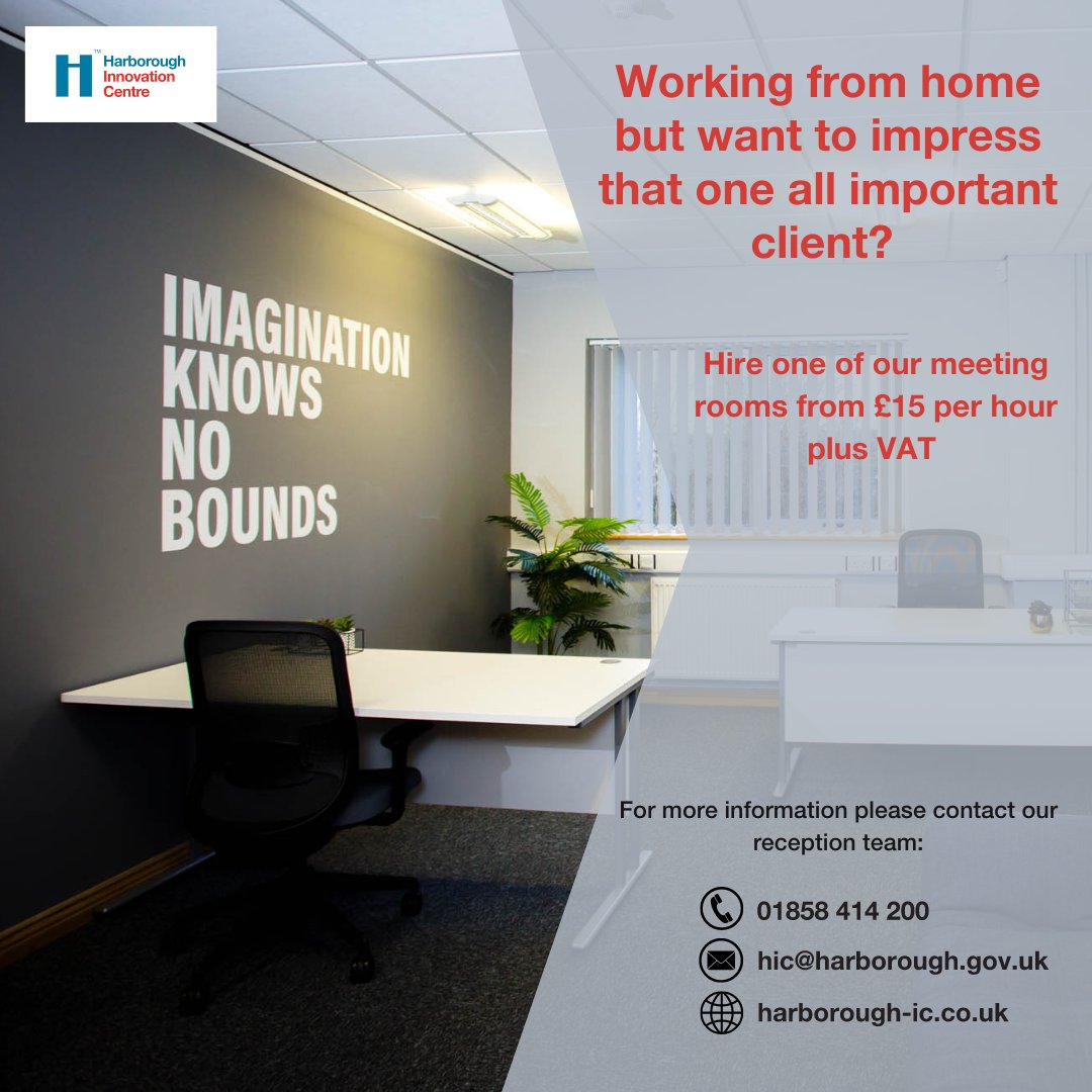 Do you need to impress your clients? #Harborough #Leicestershire #businesssupport #office #firstimpression
