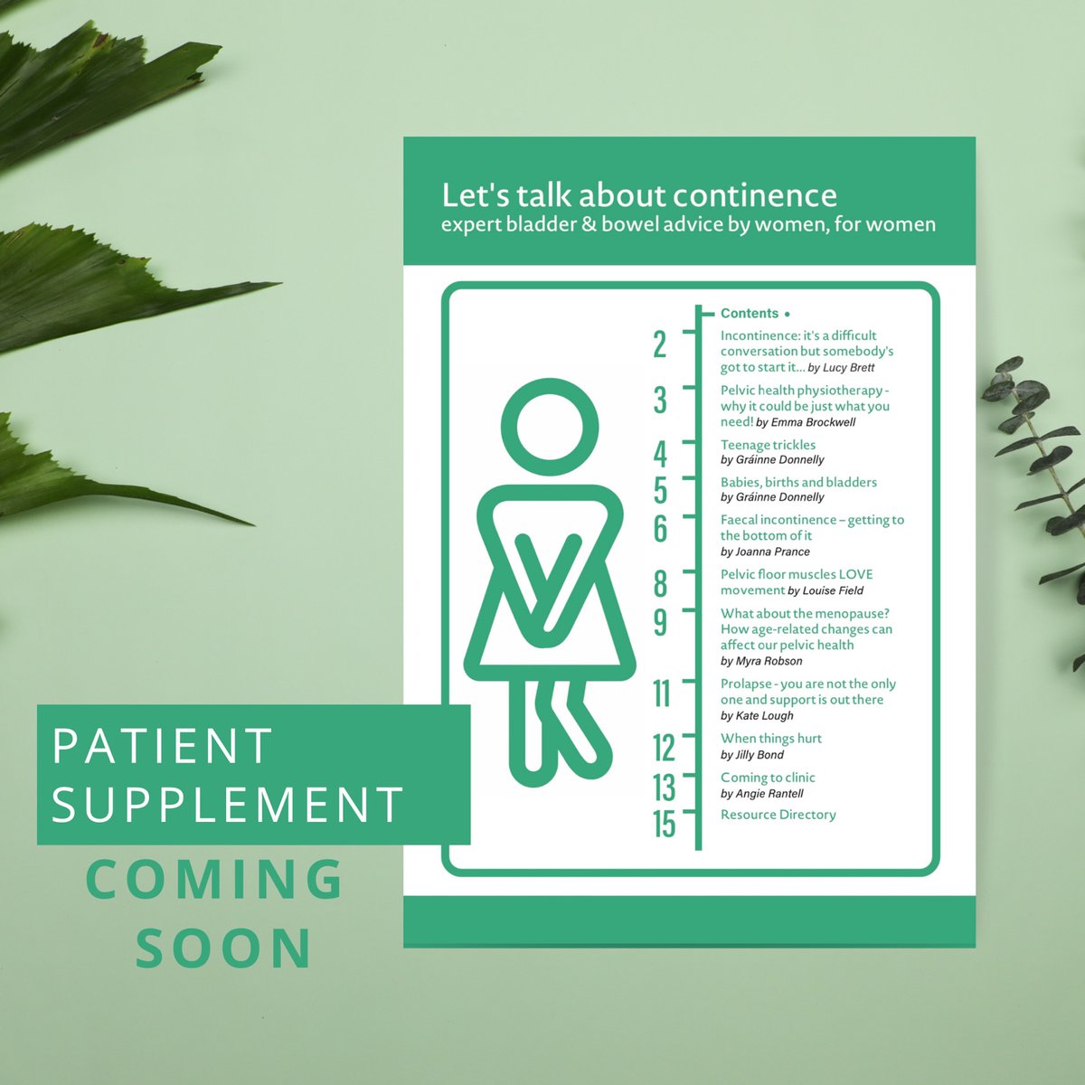 ThePOGP's tweet photo. Coming soon, a new @Uro_News publication aiming to broaden awareness of continence treatments among women in the community! Articles POGP Chair @lough_kate Journal editor @ABSPhysio &amp; POGP members Myra Robson @pelvicroar @emma_physiomum @jilly_bond #continence #urosome #urology https://t.co/sdPlWYrH92