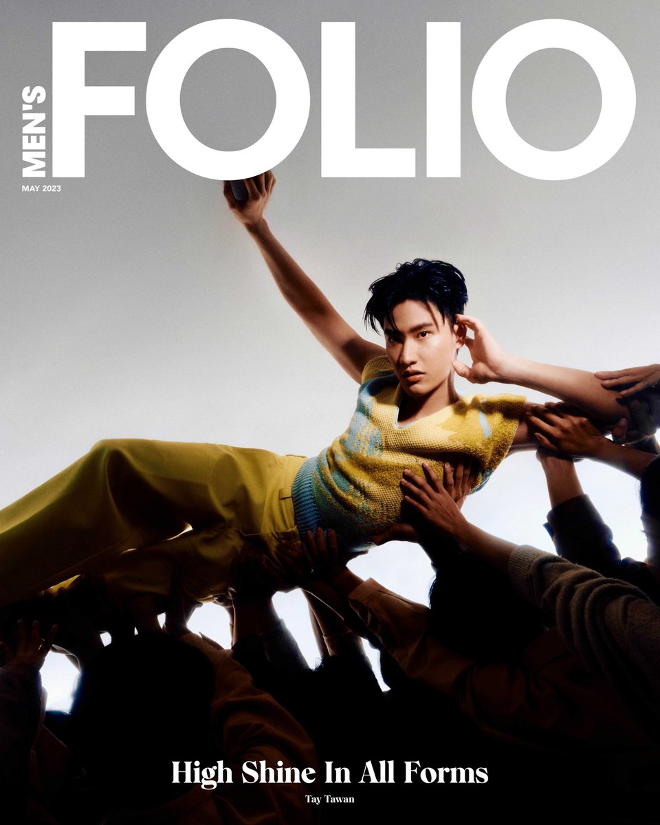 GMMTV's tweet photo. ฝากติดตามผลงานของ “เต ตะวัน” ที่ได้ขึ้นปกนิตยสาร MEN'S FOLIO SINGAPORE ฉบับเดือนพฤษภาคม 2023 “High Shine In All Forms” 
วางแผงแล้ววันนี้ที่ประเทศสิงคโปร์นะคะ✨ 
 
#Tawan_V
#GMMTV https://t.co/5vSorBrQFt