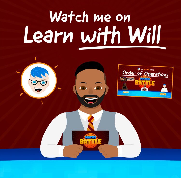 MathsAppeal's tweet photo. Check out the new @LearnWithWill #BODMAS video with @MathsAppeal co-hosts @Bobby_Seagull &amp; Susan @DoTheMathsThing . Enjoy the Maths Battle Gameshow &amp; have fun learning about #OrderOfOperations. 

👀 Watch the video here: https://t.co/2AuZkgWVOp
#BIDMAS #PEMDAS #PEDMAS https://t.co/XQFjsq0Jhc