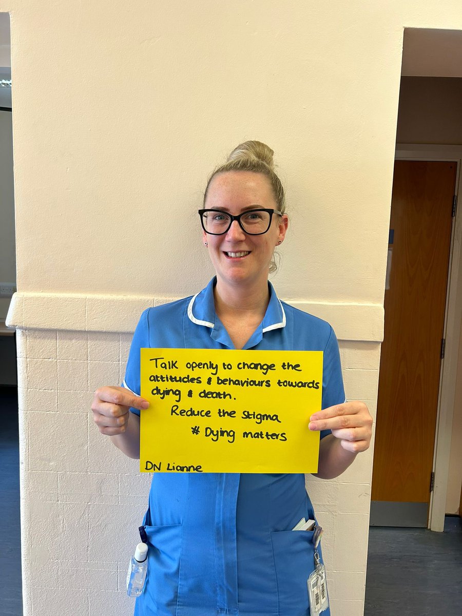 DNELHT1's tweet photo. #dyingmattersweek @DyingMatters @Cicdivision @ELHT_NHS https://t.co/fgGihZiMtX