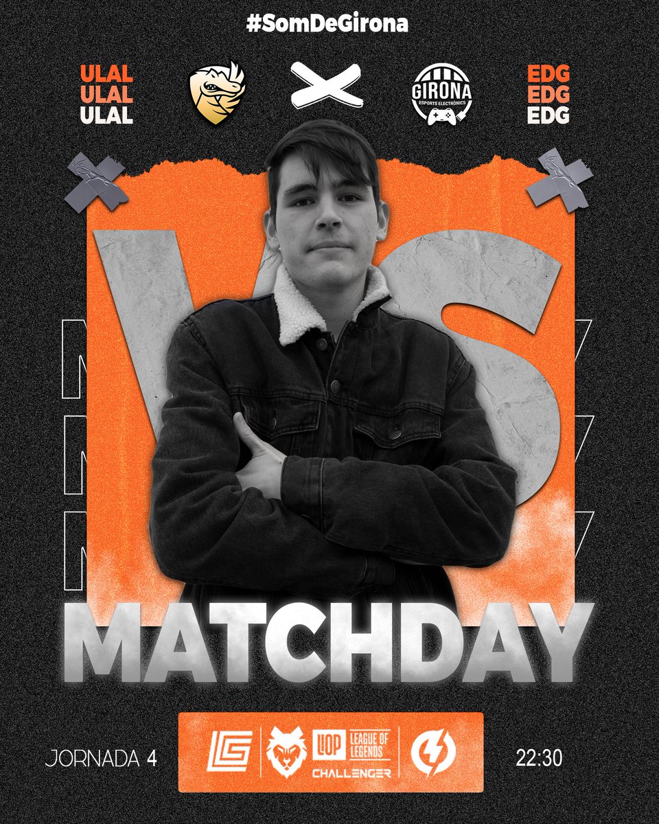 📣𝗗𝗜𝗔 𝗗𝗘 𝗣𝗔𝗥𝗧𝗜𝗧📣

@UndariusGaming VS <a href="/EDG_Girona/">Esports Electrònics de Girona</a>

Avui haurem de jugar al "cocodrilo saca muelas". A veure si som capaços de no deixar-li cap dent!

#SomDeGirona!!

#EDG #esportselectrònics #català #gironagaming #victoriagirona #girona #gseLlOPcat