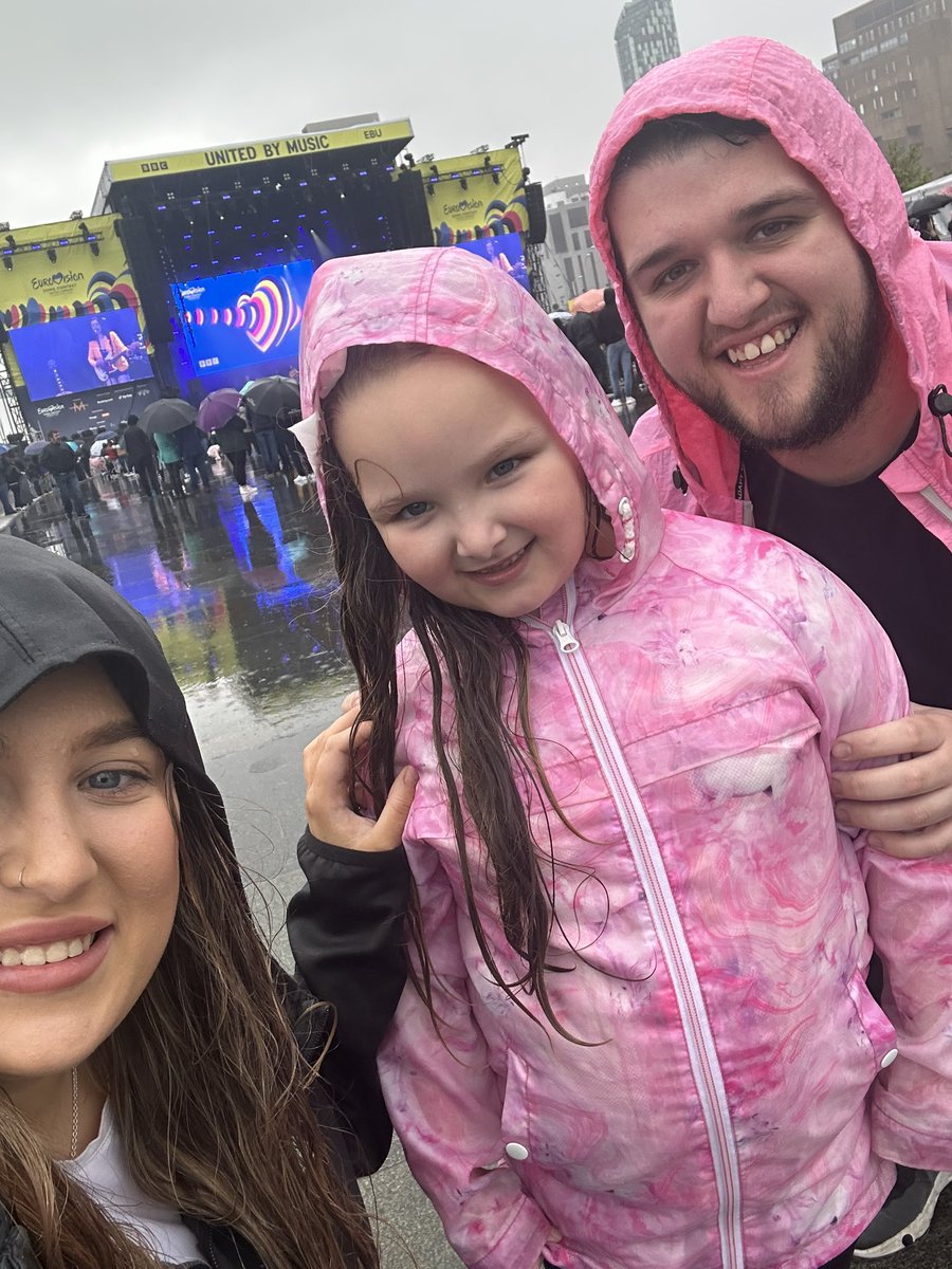 We had a fun but very wet day at Eurovision village 💙💛<a href="/MissAtkin05/">Miss Atkin</a>