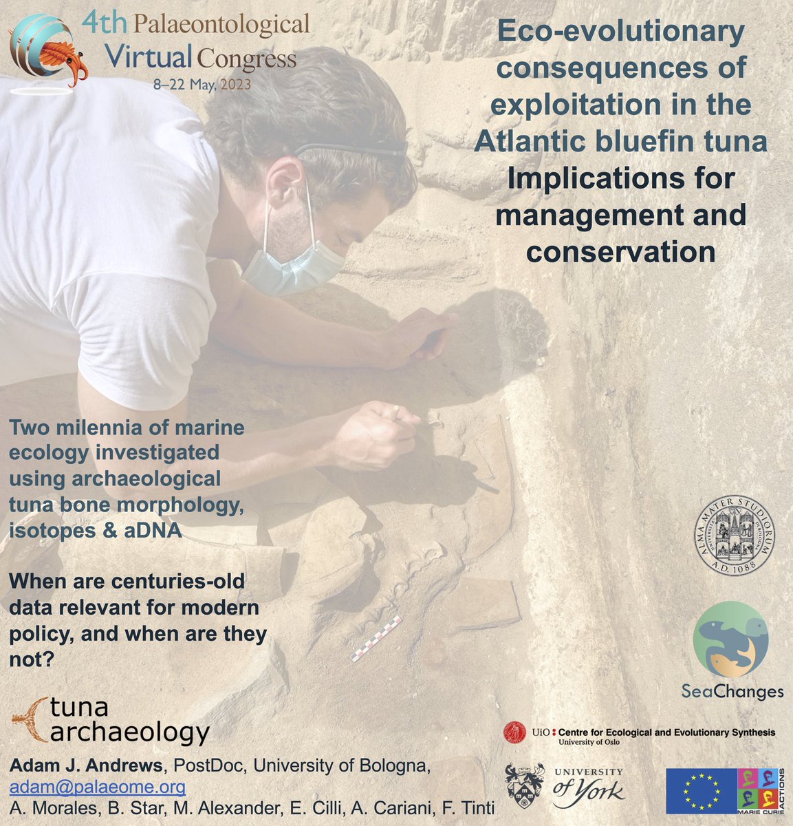 AdamJonAndrews's tweet image. Pleasure to be a part of the @palaeovc which is kicking off today…
Presenting on my PhD findings, how historical ecology has value for policy, and also the challenges of making these data relevant.
Thanks to the organisers and to a good friend @PAbondio